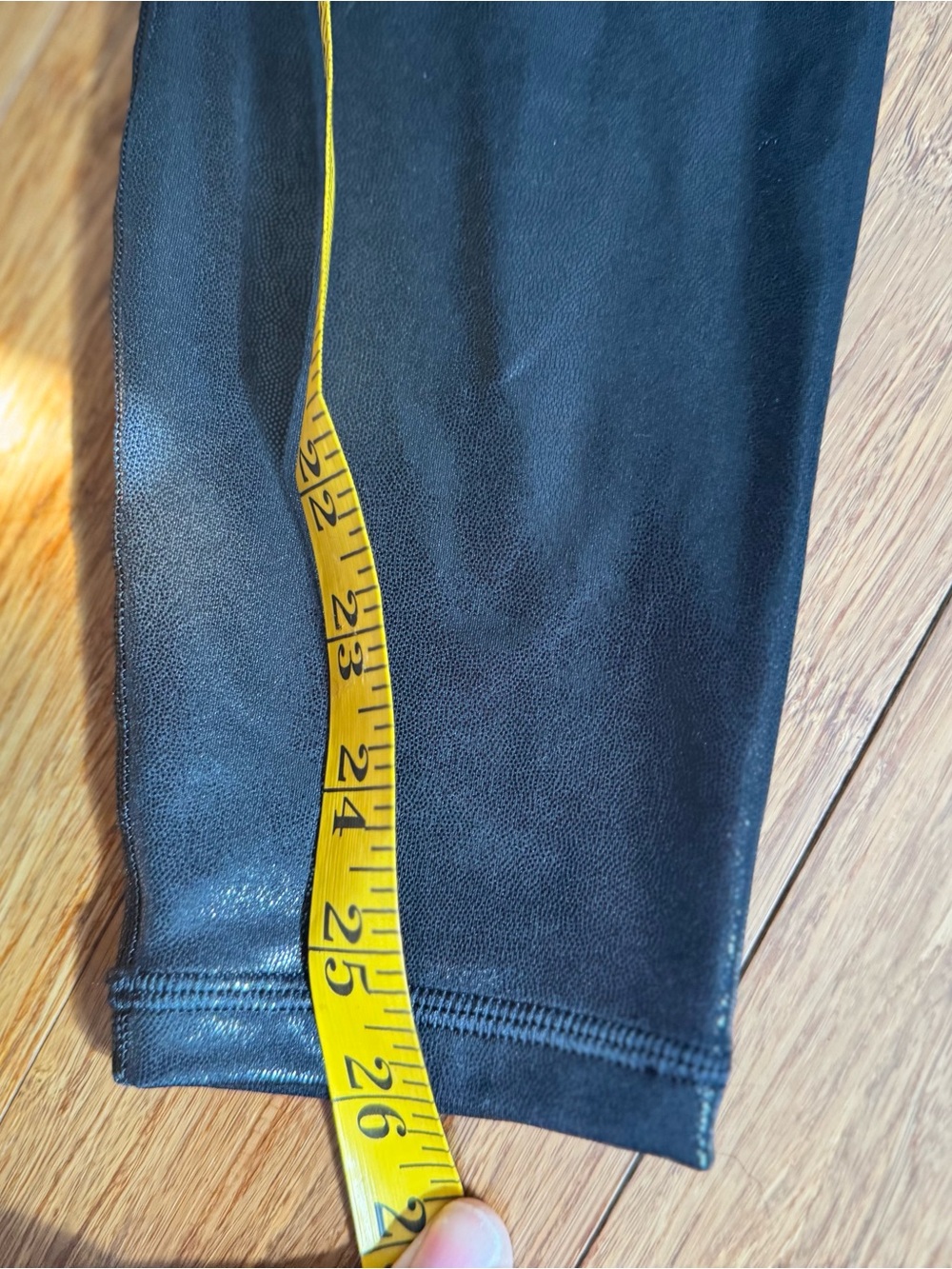 Athleta elation shine tights size medium-black leggings - Picture 8 of 8